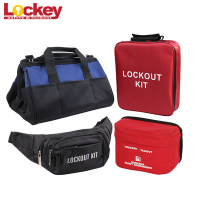 Super wytrzymały Oxford Cloth Group Loto Box Multi Style Safety Portable Padlock Lock Out Bag